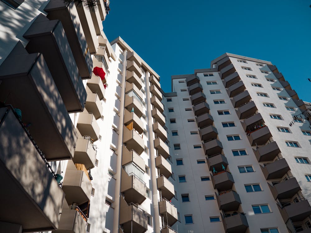 A high-rise building